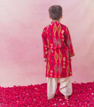 Ikat kurta with salwar
