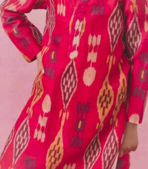 Ikat kurta with salwar