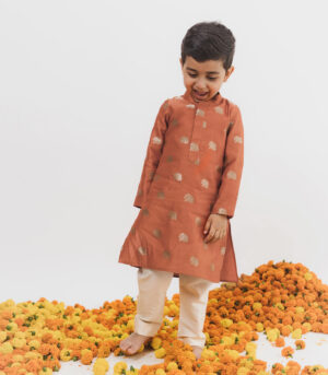 Orange Kurta set