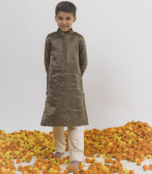 Brown Kurta set