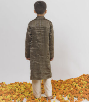 Brown Kurta set