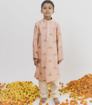 Baby Pink Kurta set