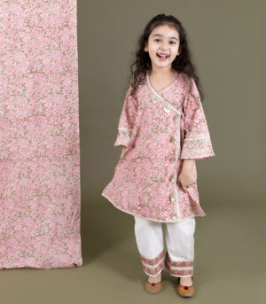 Block Print Kurta With Pants