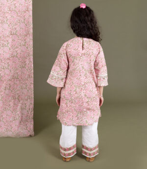 Block Print Kurta With Pants