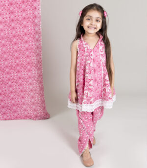 Muslin Top With Dhoti