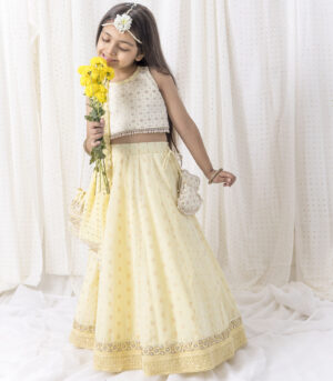 Pastel Yellow Lehnga