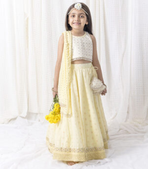 Pastel Yellow Lehnga