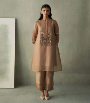 Garden kurta set beige