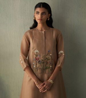 Garden kurta set beige