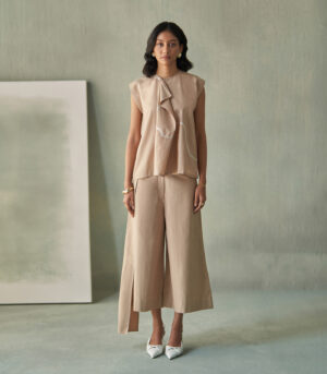 Beige abstraction Co-ords