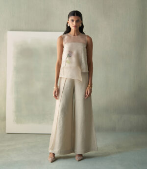 Desert sand linen co-ords