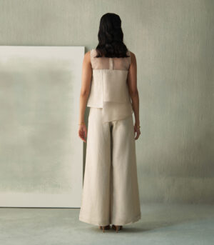 Desert sand linen co-ords