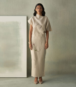 Desert bloom top & skirt set