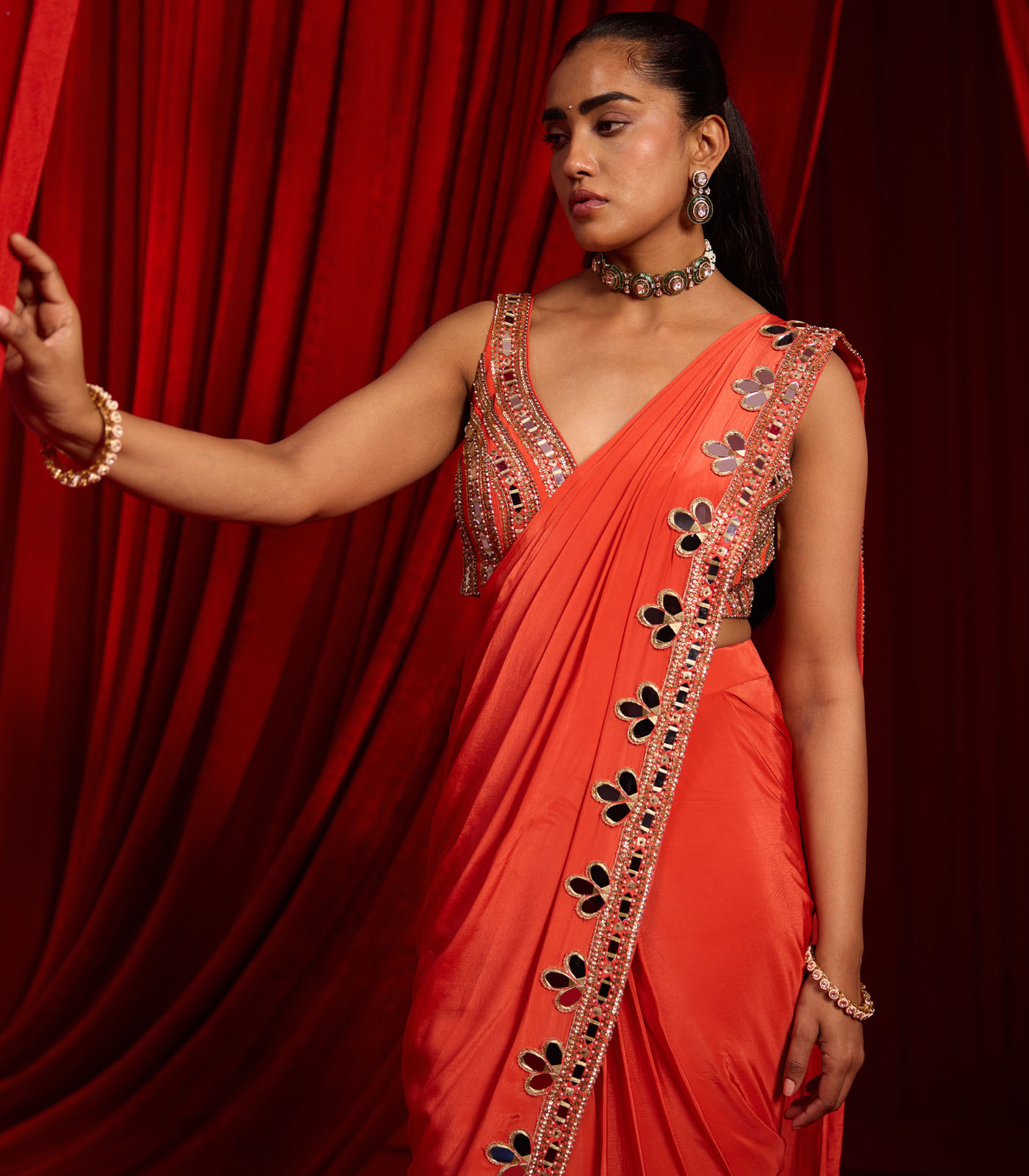 SANGATI SAREE SET - Image 4