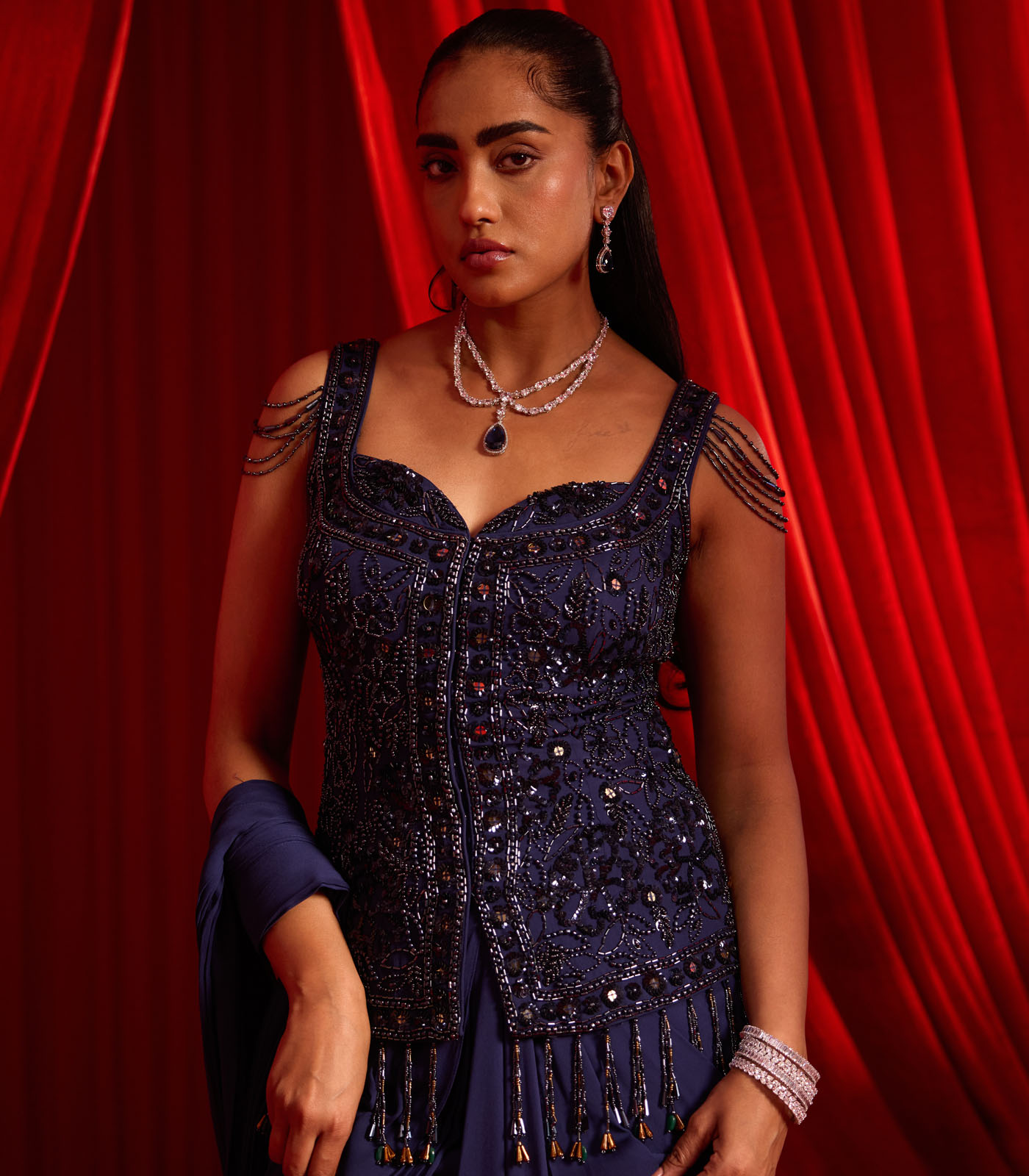 NAVSHAILI SAREE SET - Image 5