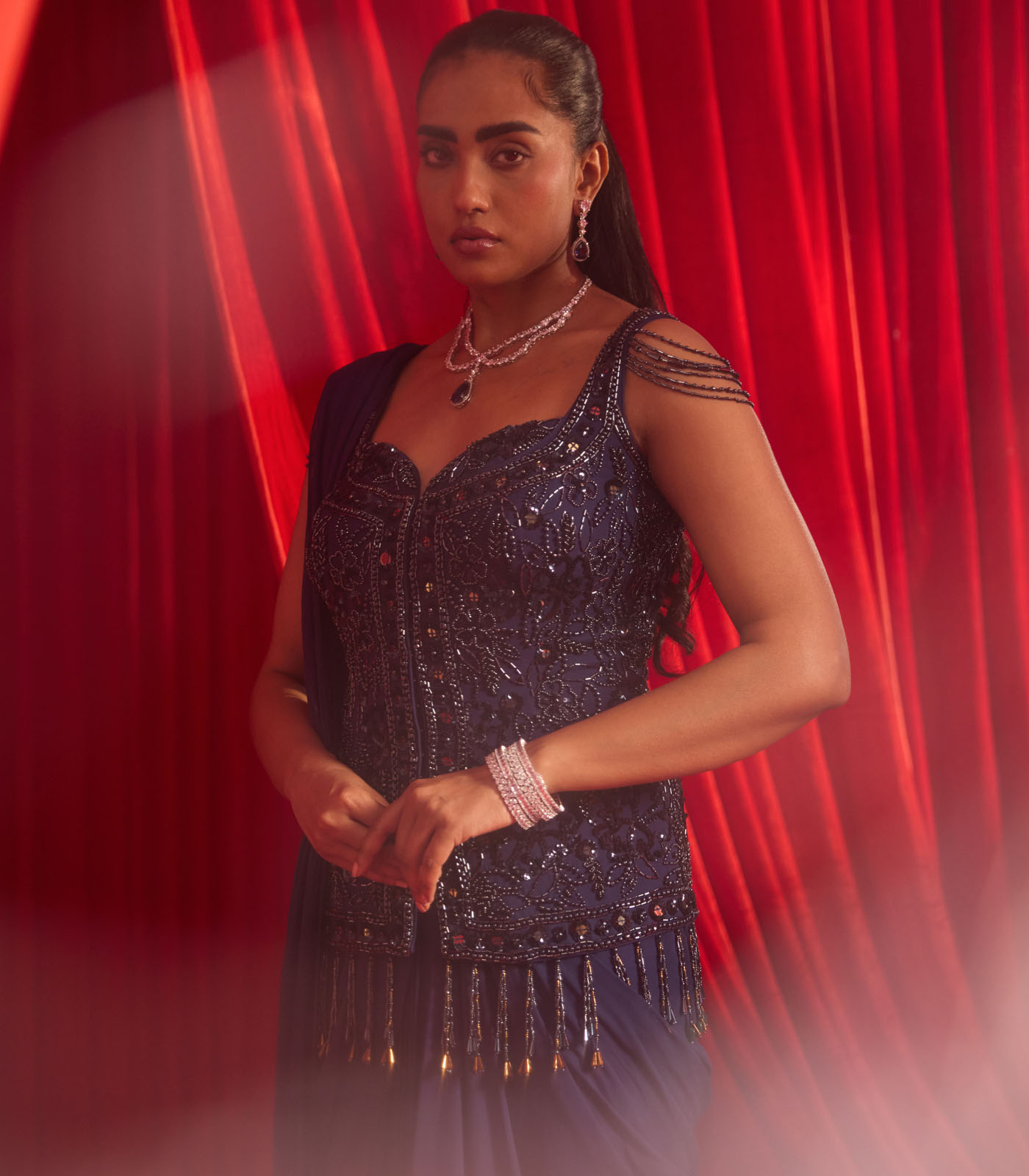 NAVSHAILI SAREE SET - Image 6