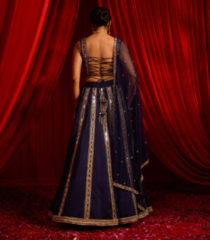 ANVAYA NEEL LEHENGA SET