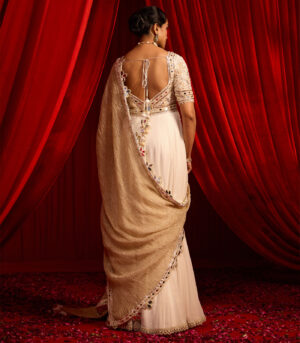 SHWET SANGATI ANARKALI SET