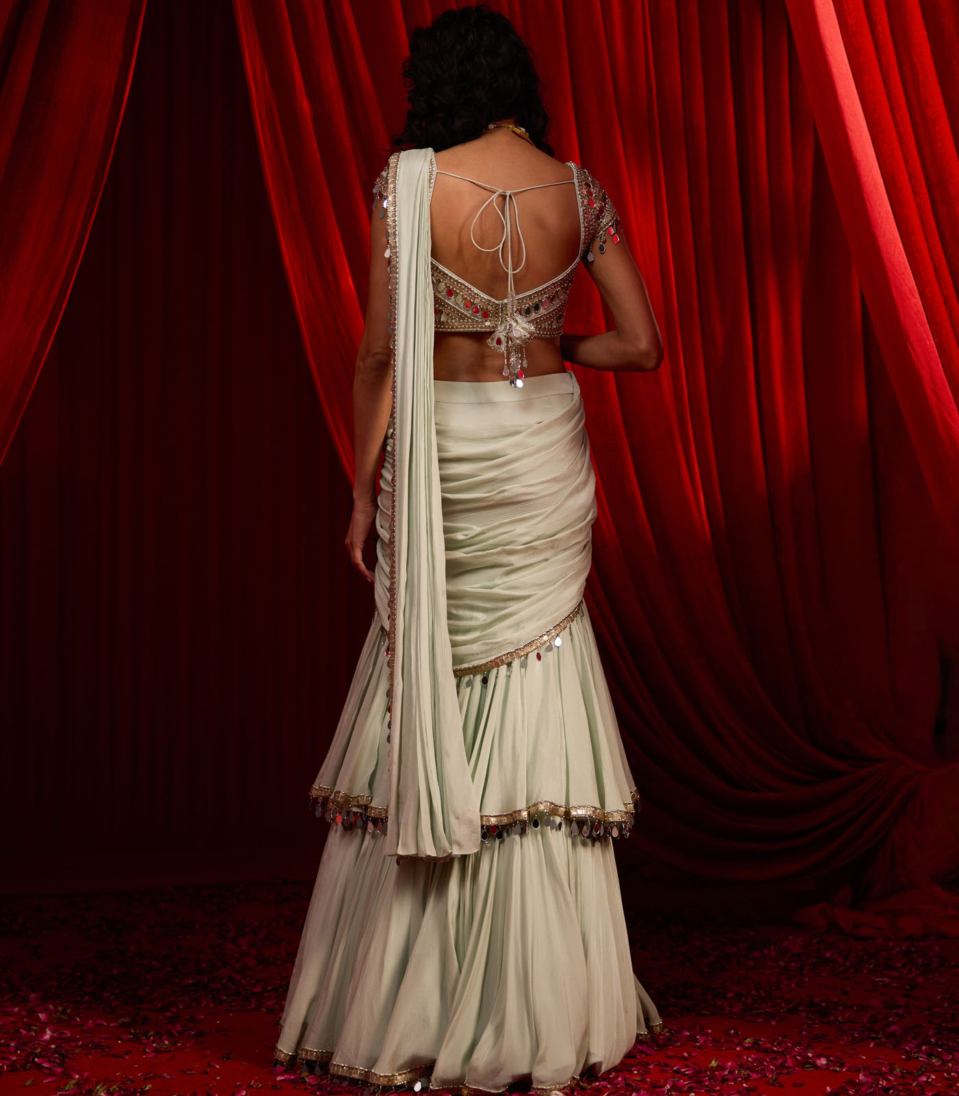 BANDHANA SAREE SET - Image 2