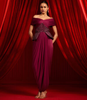 GRANTHI NAVSHAILI SAREE SET