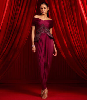 GRANTHI NAVSHAILI SAREE SET