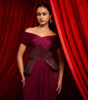 GRANTHI NAVSHAILI SAREE SET