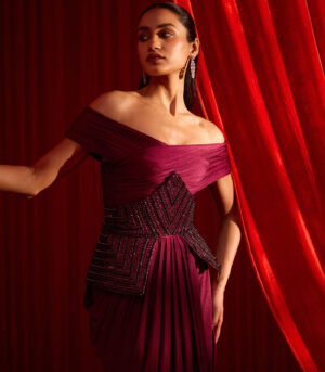 GRANTHI NAVSHAILI SAREE SET