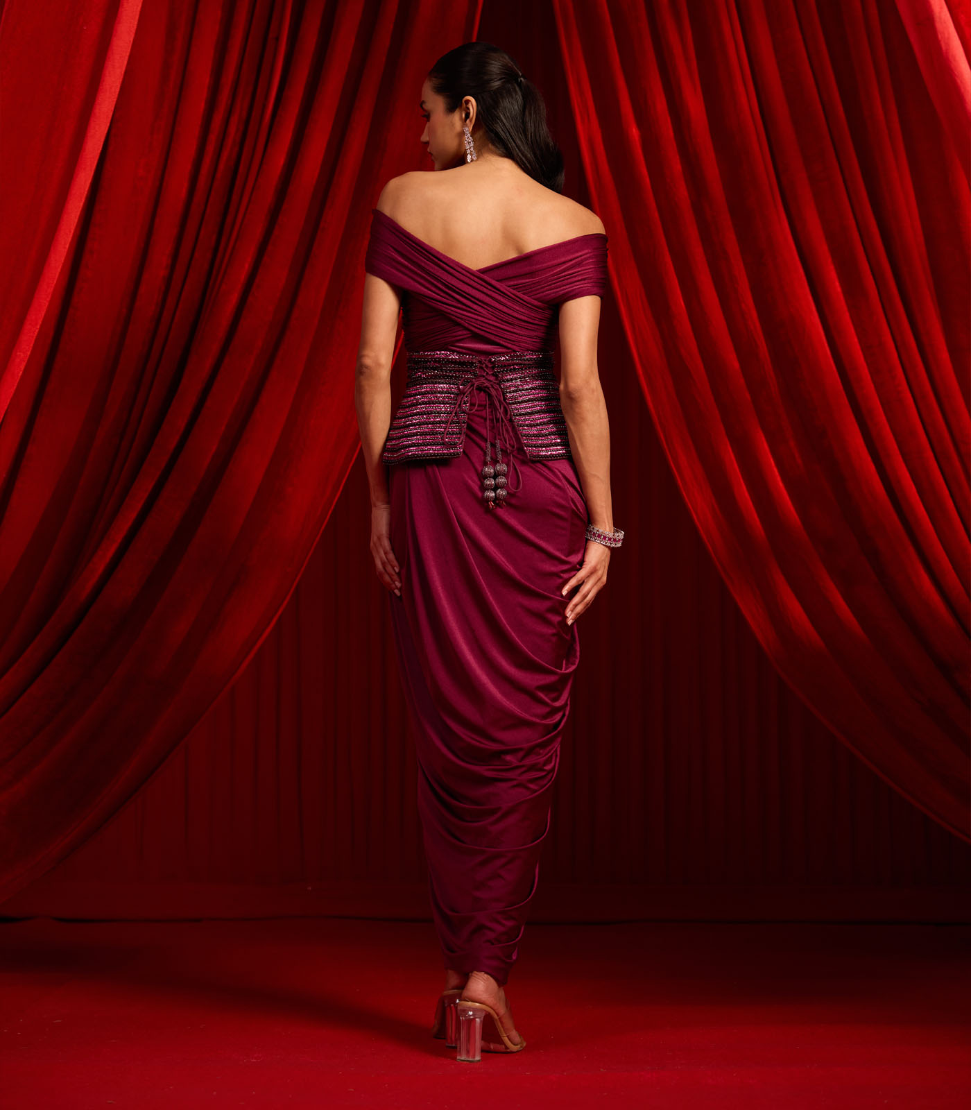 GRANTHI NAVSHAILI SAREE SET - Image 5