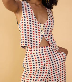 Delfie Waistcoat & Loly Trousers