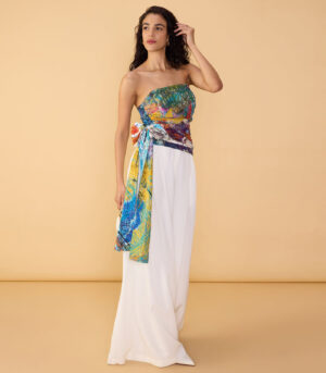 Amina Blouse & Saylor Palazzo