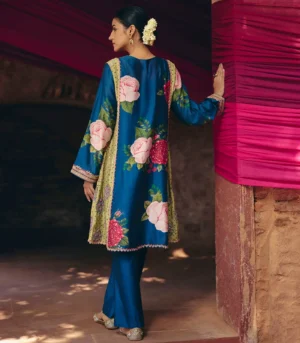 Blue Floral Coord set