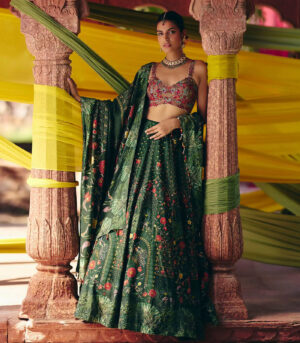 Jade Lehenga