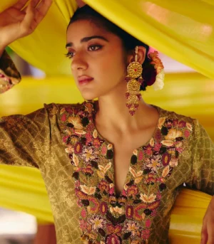 Asma kurta sharara set