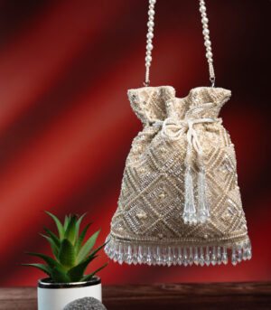 Pearl Criss Cross Ivory