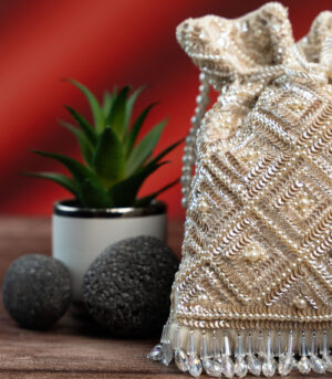 Pearl Criss Cross Ivory