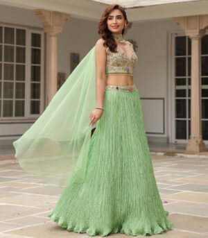 Gulzar Choker Lehenga Set