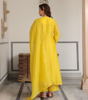 Gulzar Choker Neck Kurta Set