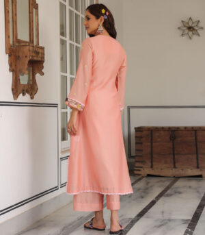 Gulzar Choker Neck Kurta Set