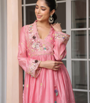 Gulzar Frockstyle Kurta Set