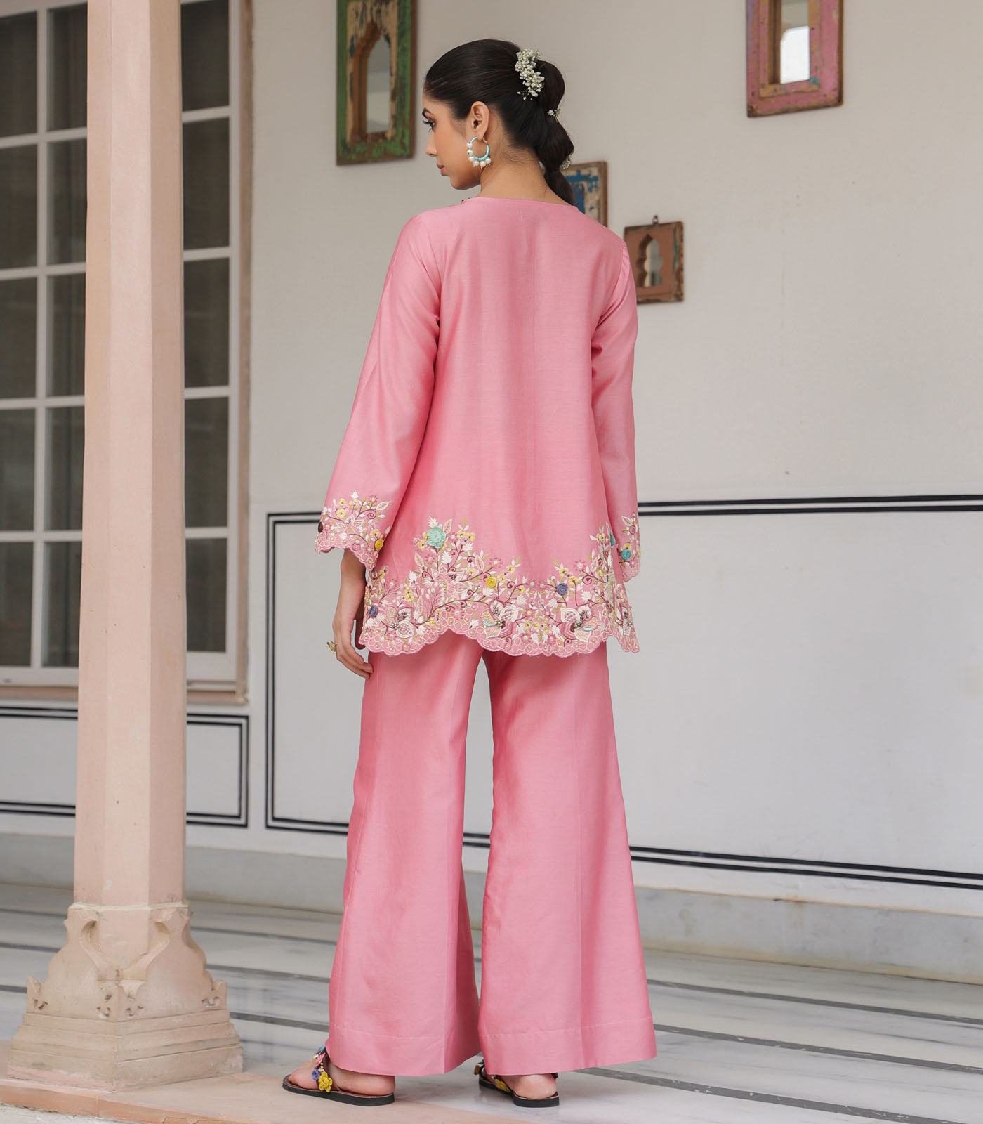 Gulzar Scallop Co-ord Set - Image 2