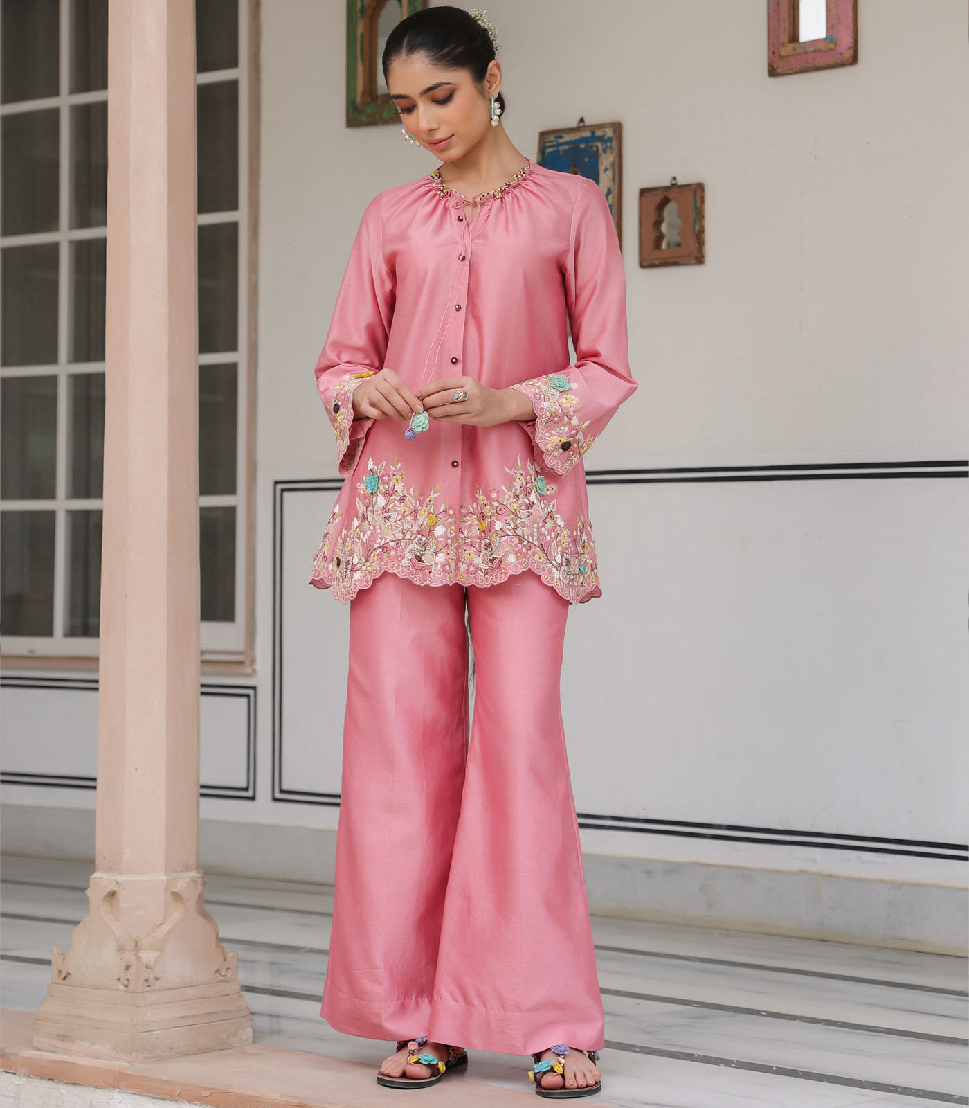 Gulzar Scallop Co-ord Set