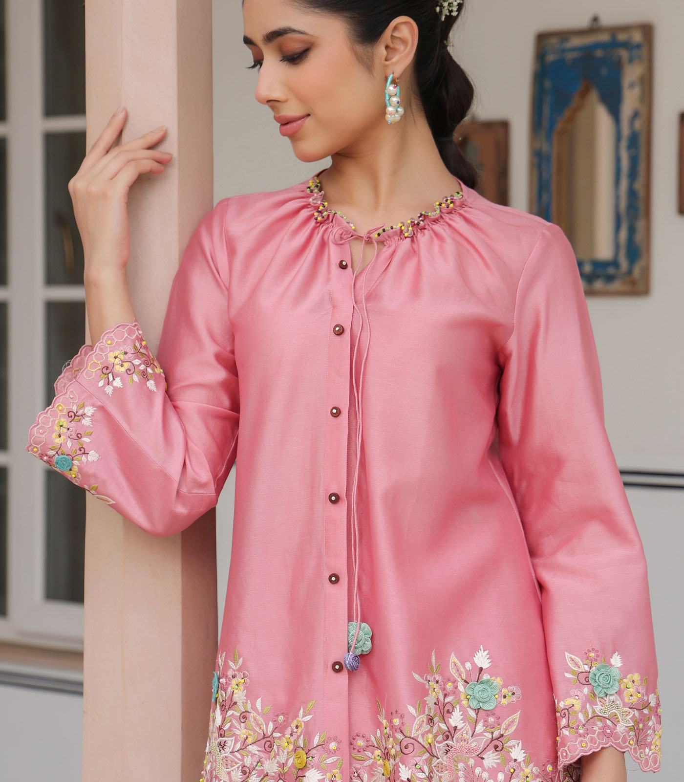 Gulzar Scallop Co-ord Set - Image 4