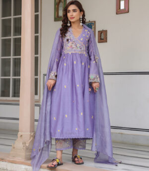 Gulzar Frockstyle Kurta Set