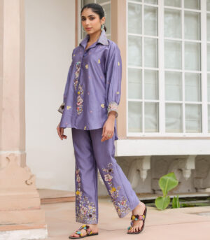 Gulzar Collar Co-ord Set