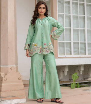 Gulzar Scallop Co-ord Set