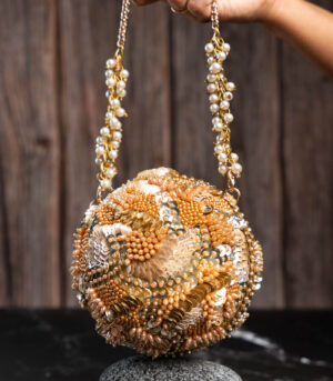 Sequinned Soccer Chic Rustic