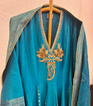 Flared godet kurta set